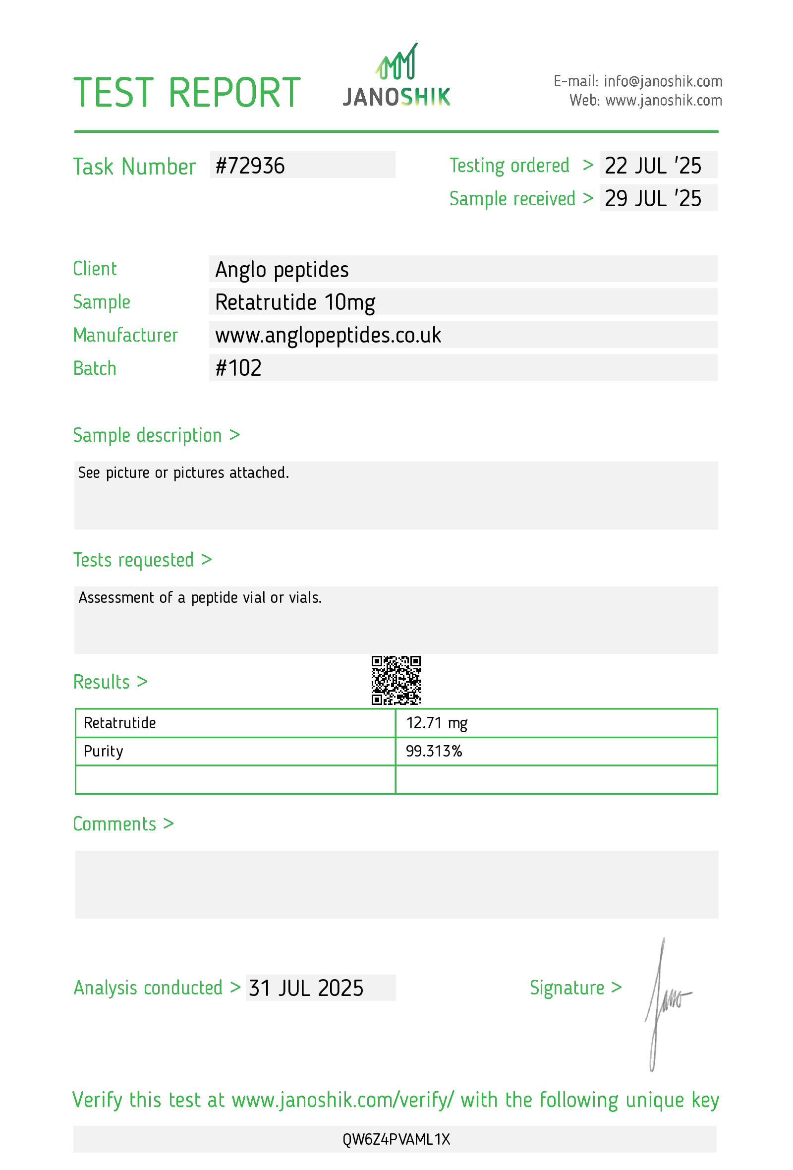 Retatrutide Peptide – 10mg Vial 🔥 top choice (NO BOXS ,WILL BE SENT WITH BUBBLEWRAP)