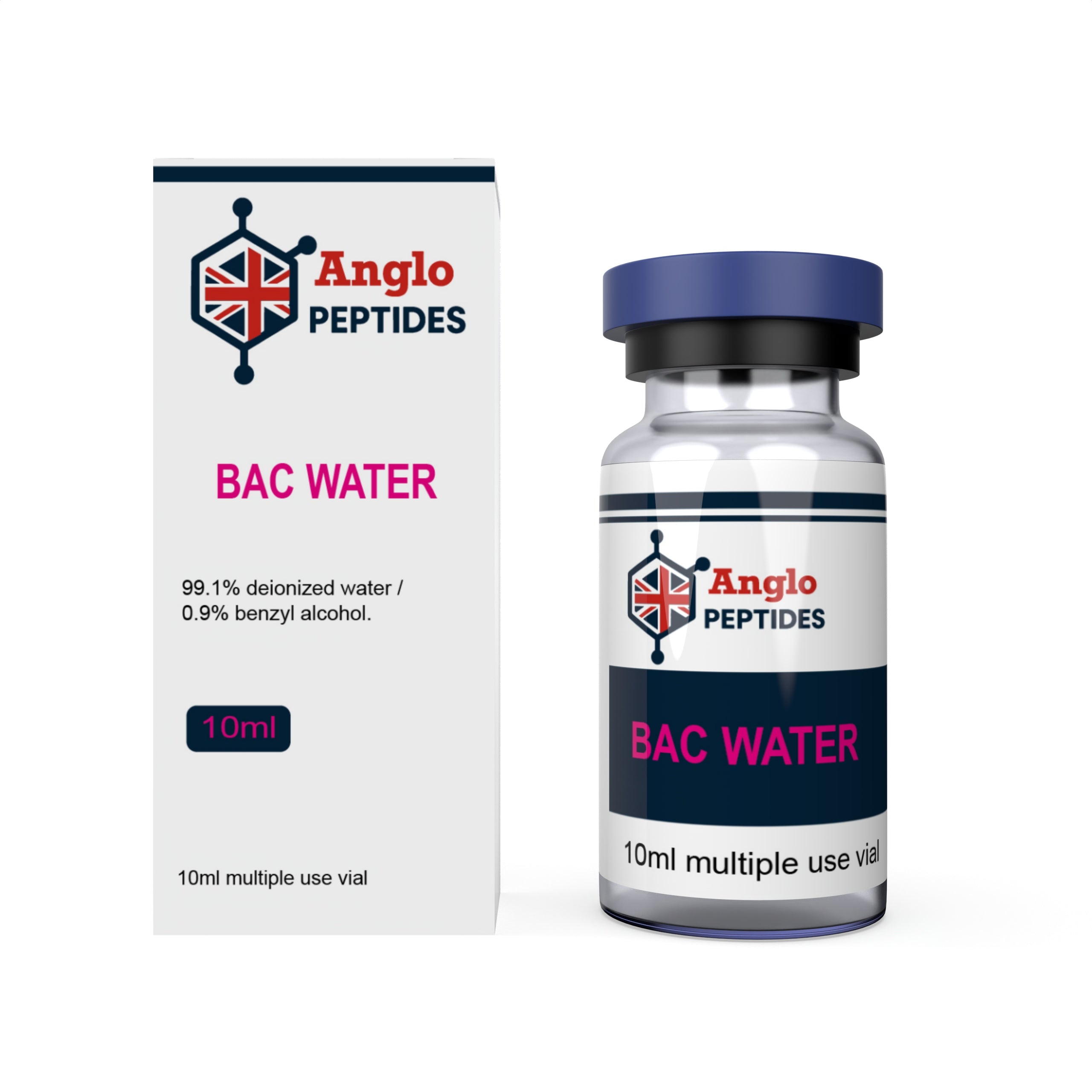 Bacteriostatic Water – 10ml Vial