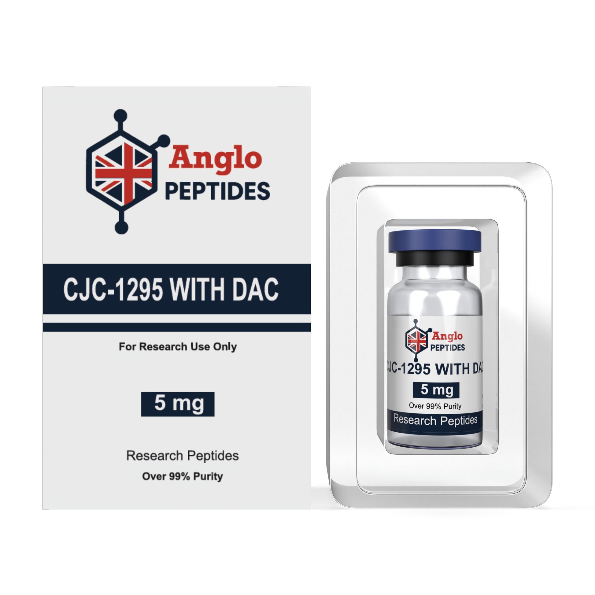 CJC-1295 with DAC Peptide – 5mg Vial