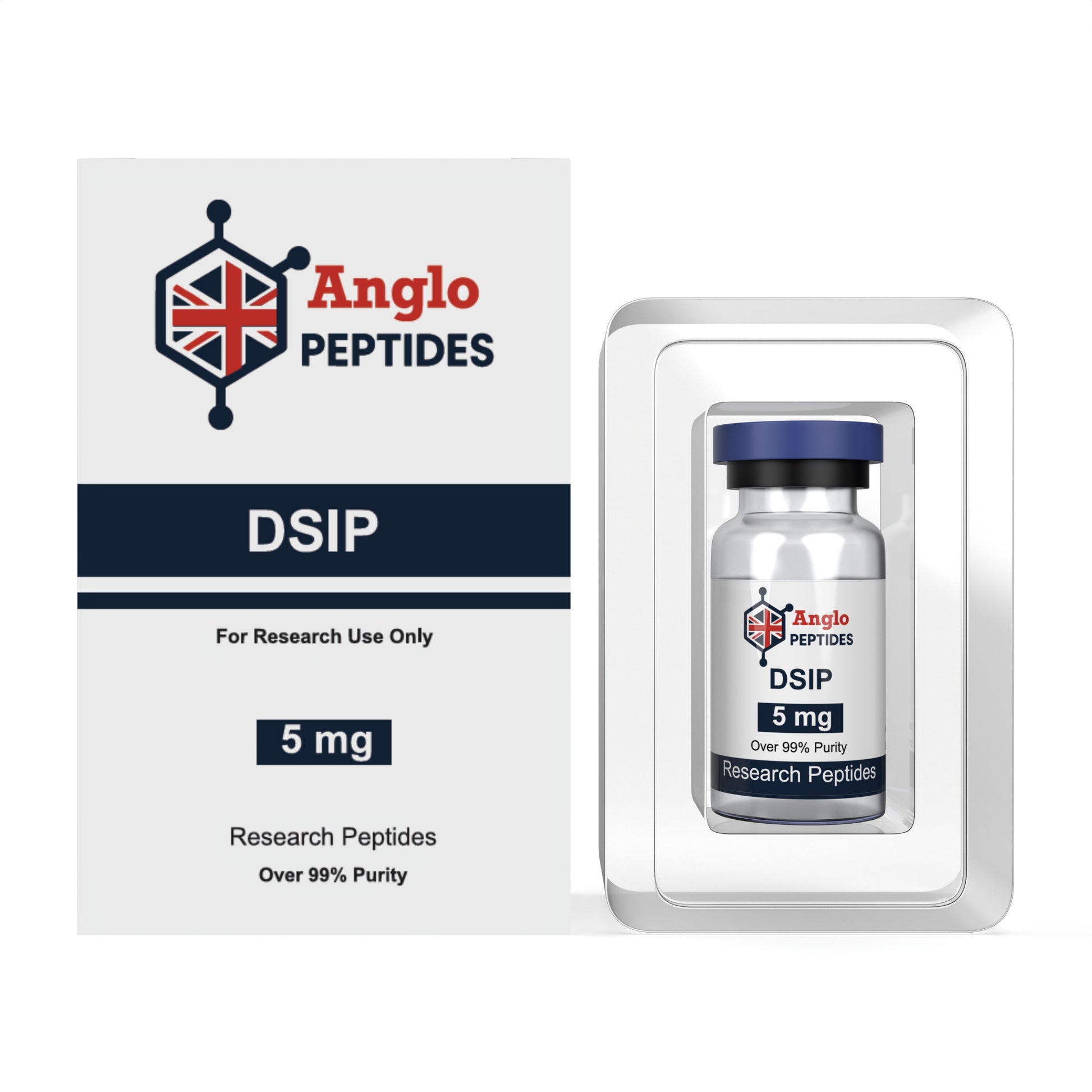 DSIP (Delta Sleep-Inducing Peptide) – 5mg Vial